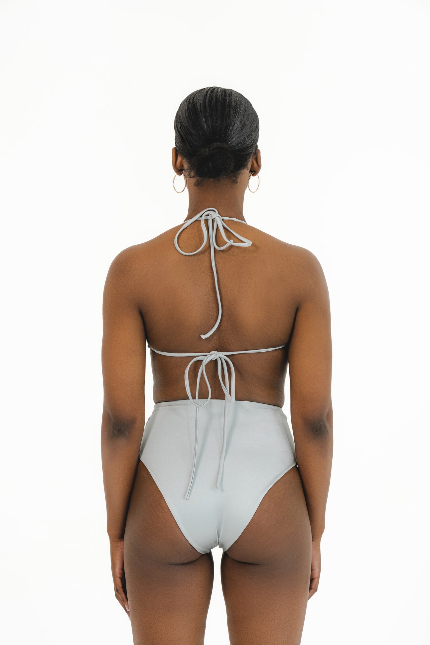 TRIANGLE HALTER-NECK BIKINI TOP