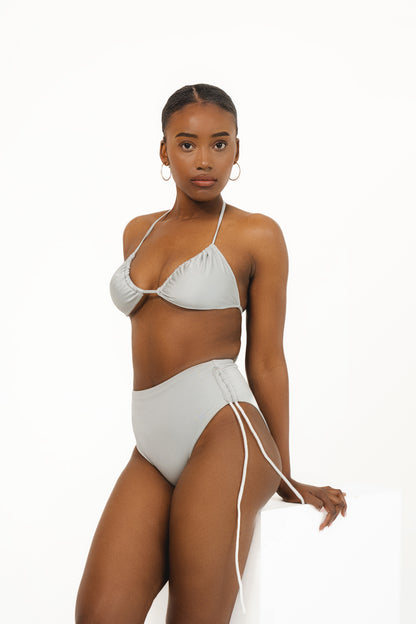 TRIANGLE HALTER-NECK BIKINI TOP